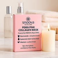 Snoova PDRN Pink Collagen Mask – Box of 4
