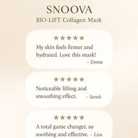 Snoova BIO-LIFT Collagen Mask – Box of 4
