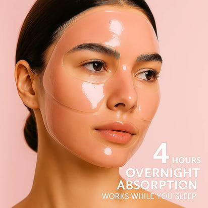 Snoova PDRN Pink Collagen Mask – Box of 4